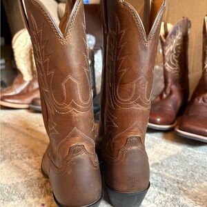 Ariat Tan Leather Western Boots